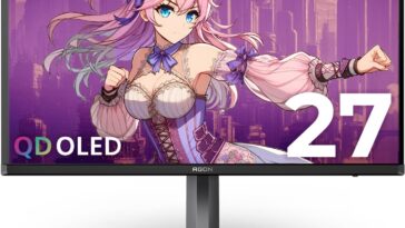 AOC Agon PRO AG276QZD2 27" OLED Tournament Gaming Monitor - high performance display for gaming enthusiasts