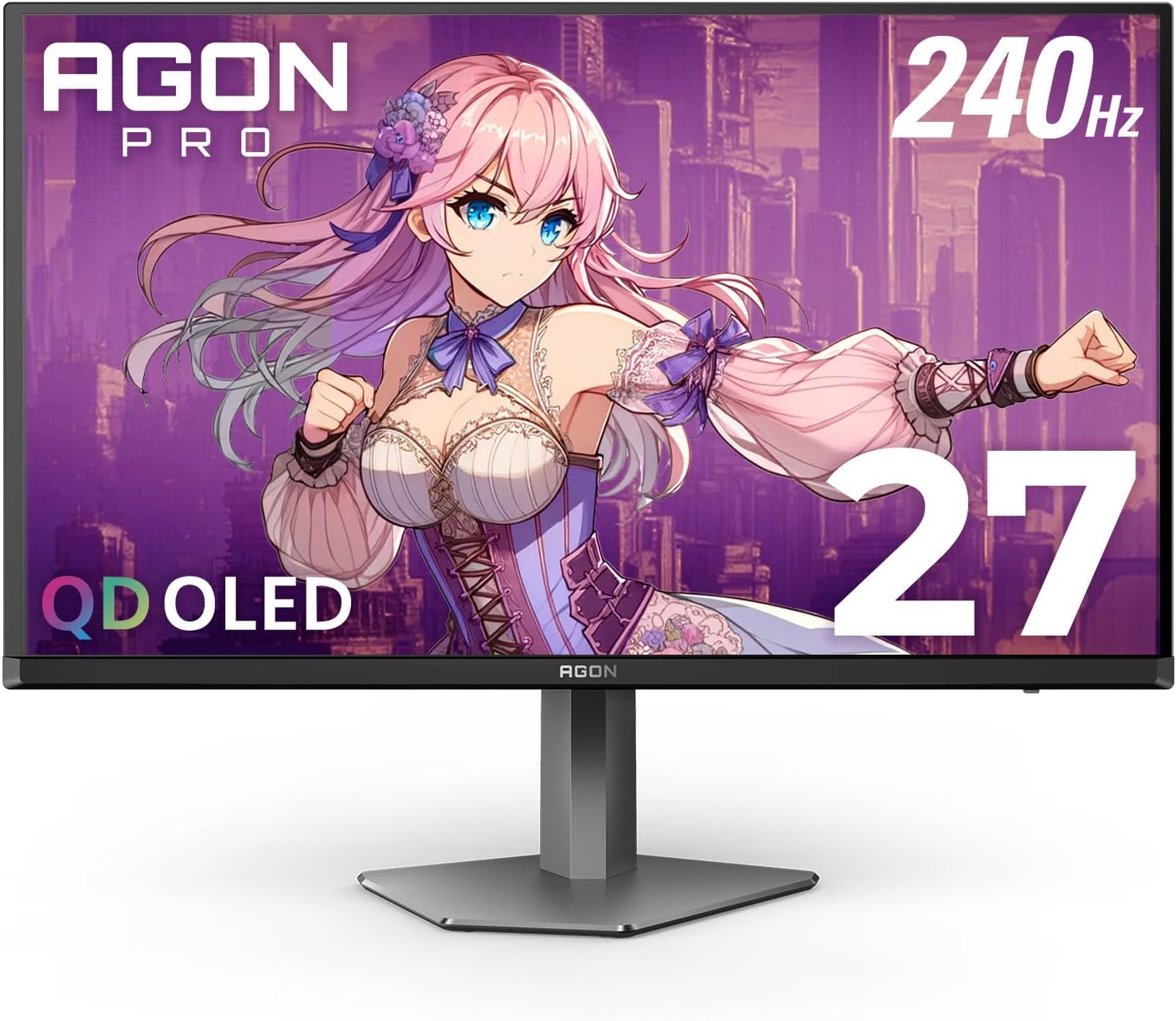 AOC Agon PRO AG276QZD2 27" OLED Tournament Gaming Monitor - high performance display for gaming enthusiasts