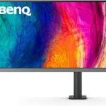 BenQ PD2706UA 27-inch Ergo Arm 4K Monitor - High resolution display for ergonomic comfort and productivity