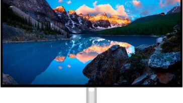 Dell U2723QE UltraSharp 27 Inch 4K UHD (3840x2160) Monitor - High resolution display for crystal clear images