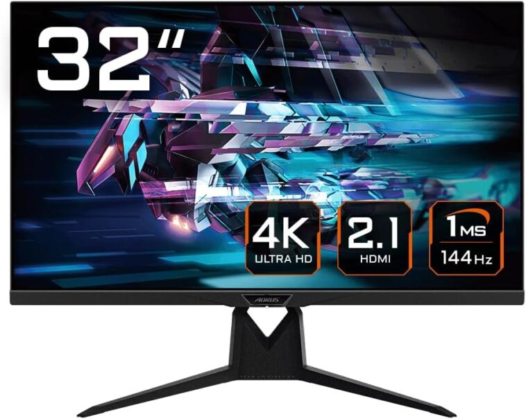 Image of Gigabyte AORUS FI32U EK 31.5" 4K Ultra HD Gaming Monitor, perfect for immersive gaming experiences