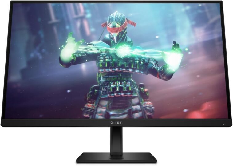 HP OMEN 27k UHD 144Hz Gaming Monitor - top choice for high-performance gaming with ultra-high definition display and fast refresh rate