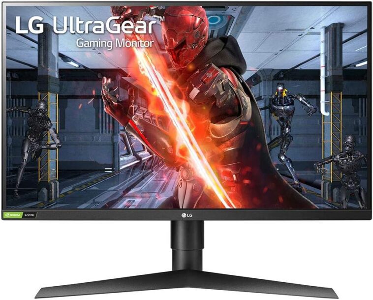 LG Ultragear 27GN750-B gaming monitor with IPS technology and FHD resolution