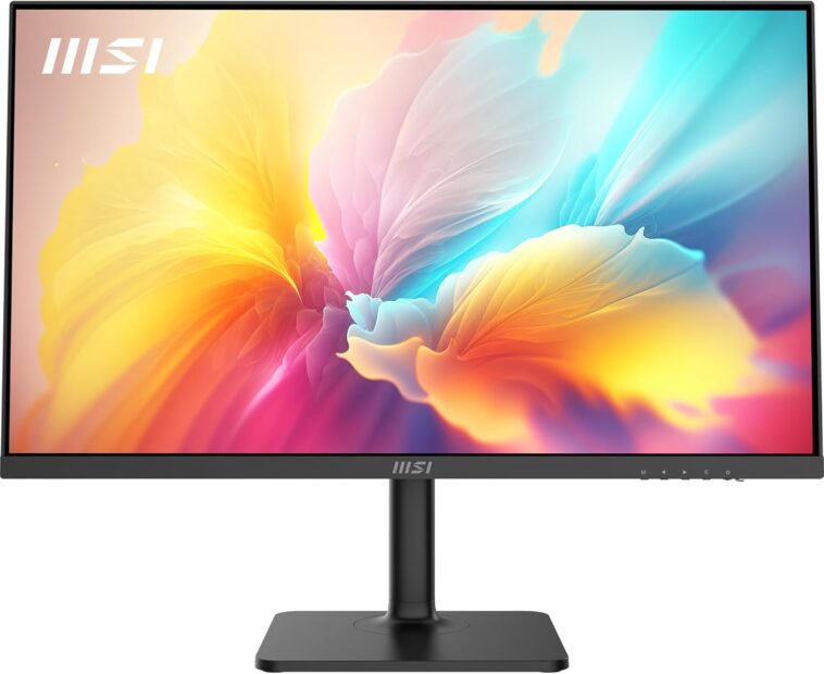 MSI Modern MD272XP 27-inch Flat PC Screen in Full HD LCD Black (1920 x 1080 pixels)