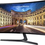 Samsung 23.5" CF396 curved computer monitor, ideal for immersive gaming and productivity tasks