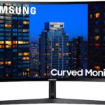 27 inch Samsung CF39 Series FHD 1080p curved computer monitor for immersive viewing experience