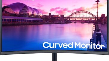 27-inch S39C Series Samsung FHD Curved Gaming Monitor - Ideal for immersive gaming experience