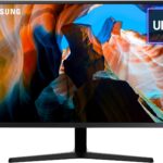 Samsung LU32J590UQPXXU UJ590 32 4K UHD Monitor - High-resolution display for crystal-clear visuals