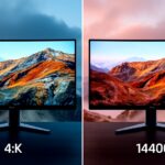 Comparison of 4K vs 1440p monitors showcasing display quality, resolution differences, and ideal usage scenarios for gaming and professional work.